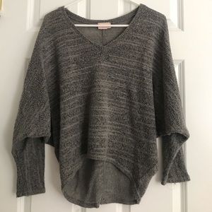 Love...ady grey v-neck sweater